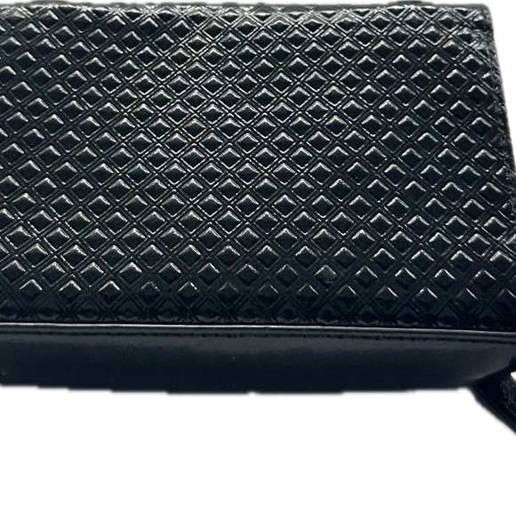 Tory Burch Black Small Quilted Women\'s Bag Long Strap Black with gold chain main image 2